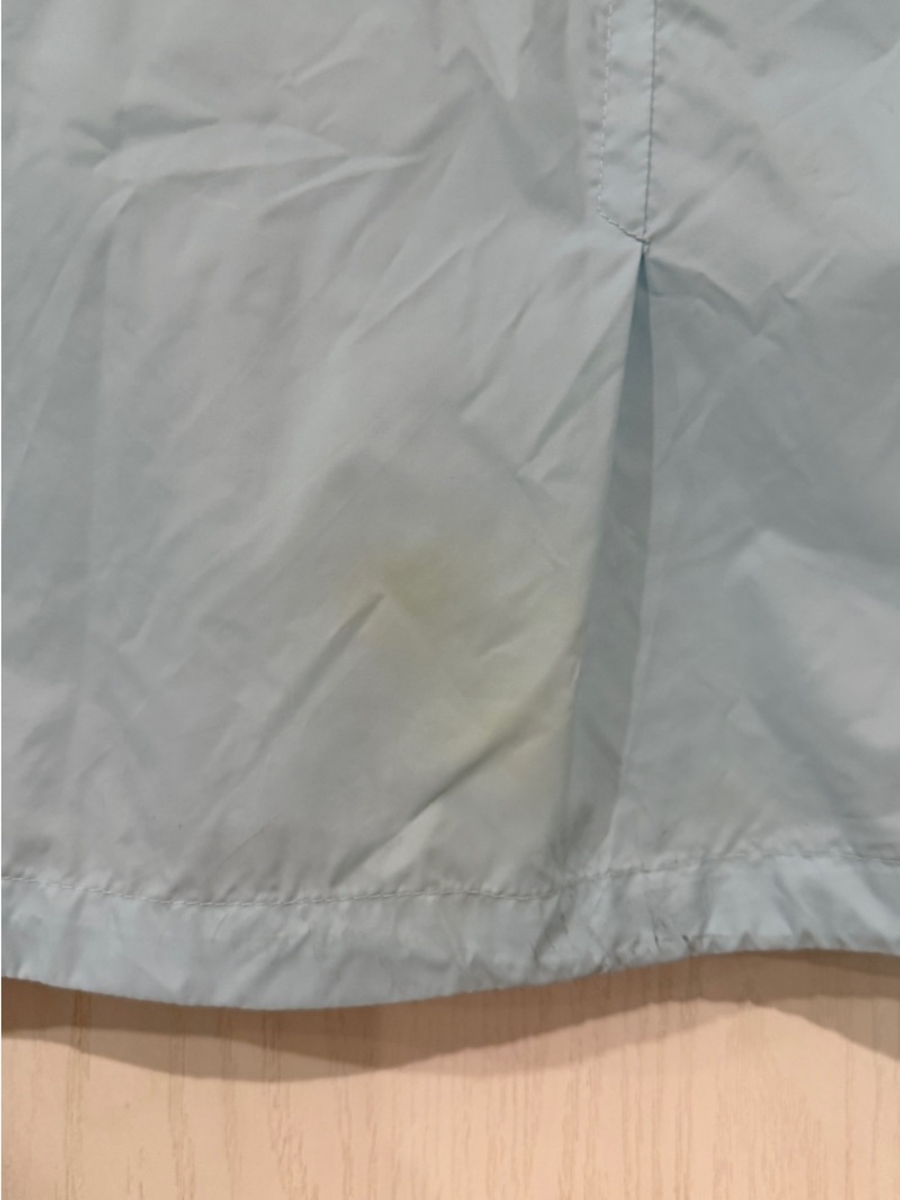 Columbia Light Blue Hooded Packable Windbreaker Jacket - Picture 11 of 12